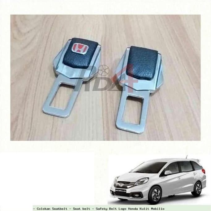 COLOKAN SEATBELT - SEAT BELT - SAFETY BELT LOGO HONDA KULIT MOBILIO ASLI