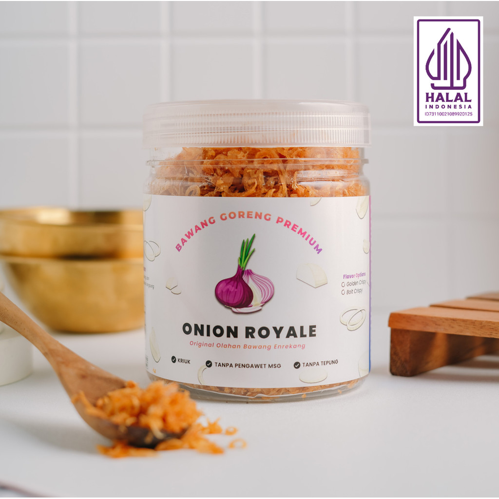 

Bawang Goreng Premium Onion Royale Reguler | Fried Shallot Premium Onion Royale