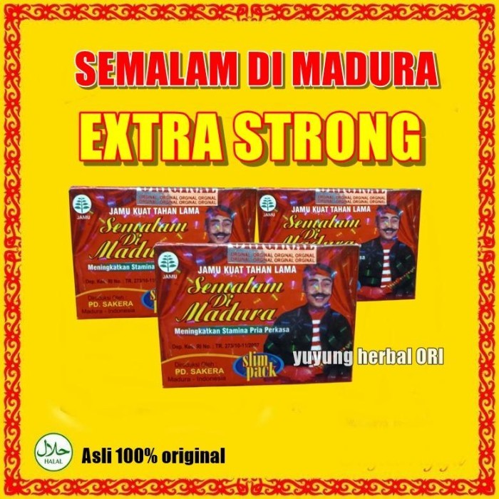 

TERBARU! ORIGINAL [ BISA COD ] Kapsul Semalam Di Madura Semalam Dimadura asli