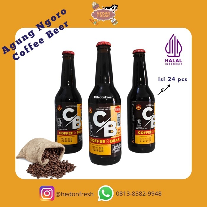 

Coffee Beer Agung Ngoro 1/2 Karton (12 pcs) Kopi Bir