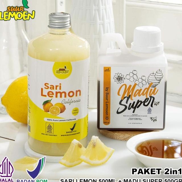 

Paet Hemat Ari Lemon Ml Dan Madu Hutan Gram By Uur Lemoen Id
