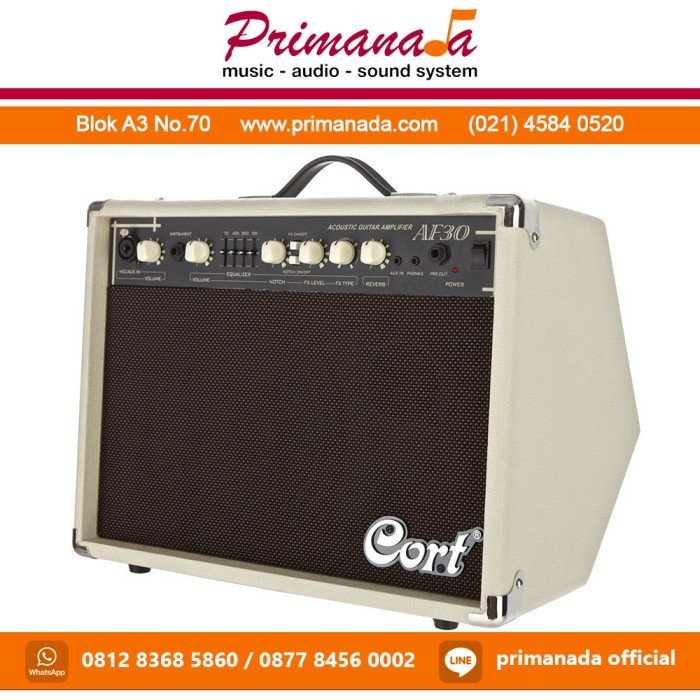 PROMO Amplifier Gitar Akustik Cort AF30 AF 30 Acoustic Guitar Ampli