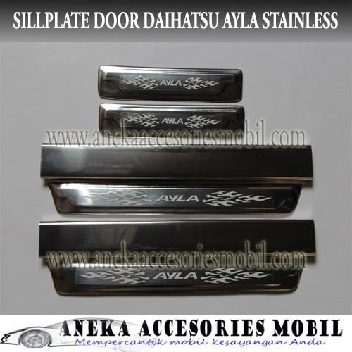 Sillplate Door/Sillplate Samping Daihatsu Ayla Stainless