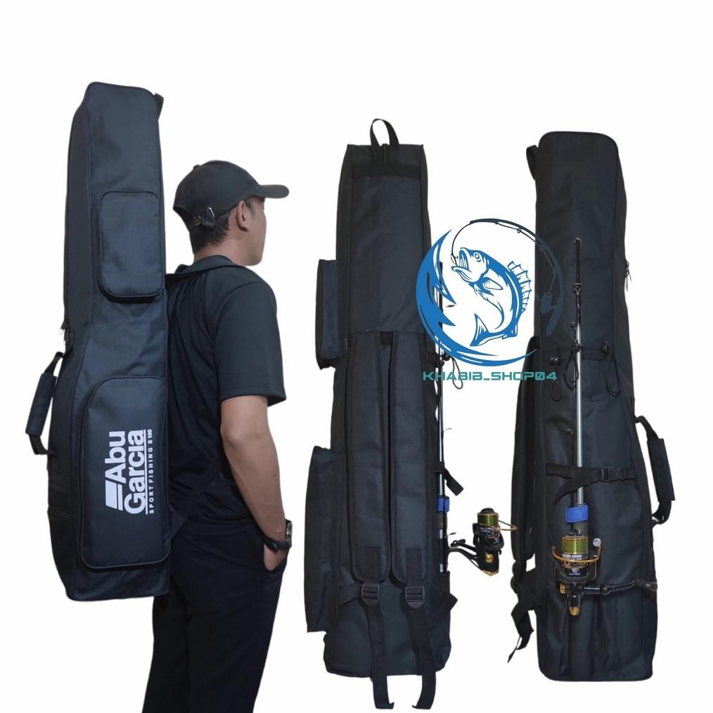 ORIGINAL Tas Pancing Jumbo Ransel Waterproof Ukuran 80/100/120 Cm Muat 7-8 Set Joran Pancing na-72