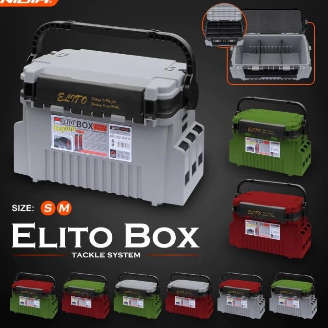 ELITO TACKLE BOX 6L DAN 12L | box pancing