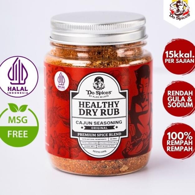 

Dopice Healthy Dry Rub Bumbu Marinai Rendah Al Cajun Eaoning