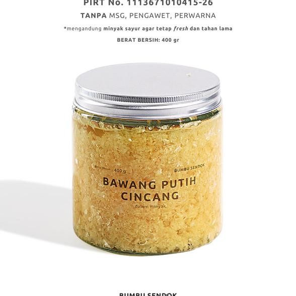 

Bumbu Endo Bawang Putih Cincang Dalam Nya Nced Garlic 400G