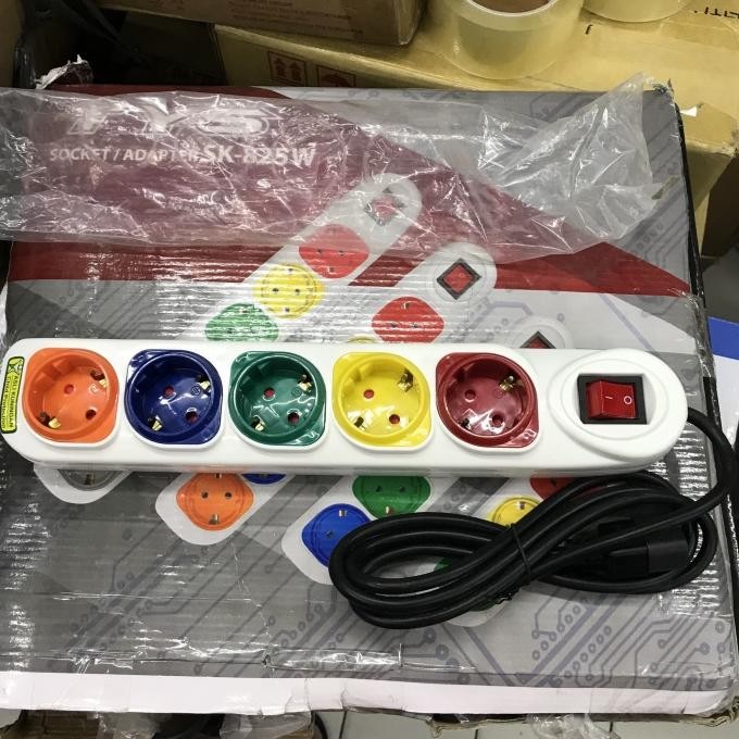 PROMO Power konverter ups apc cord iec 320 c14 to stopkontak arde 5 soket
