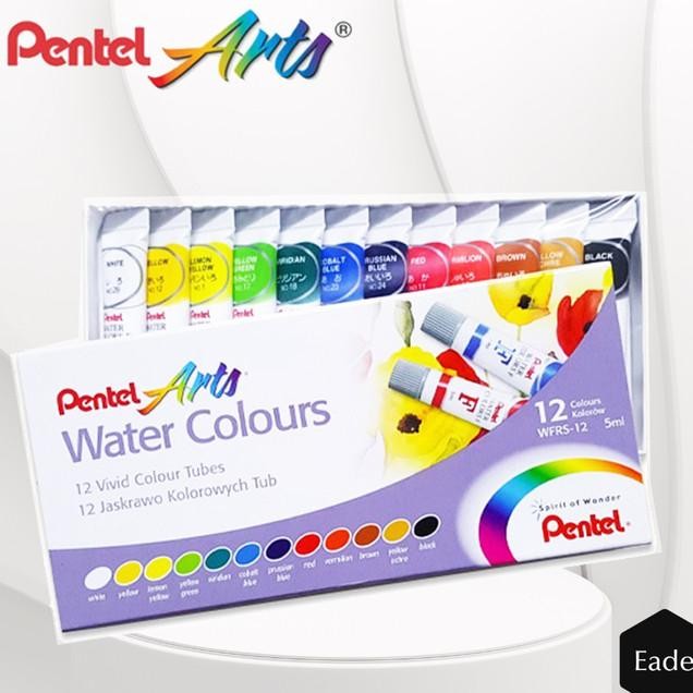 

Cat Air Tel Art 12 Warna Water Colour Paint Wfr 12