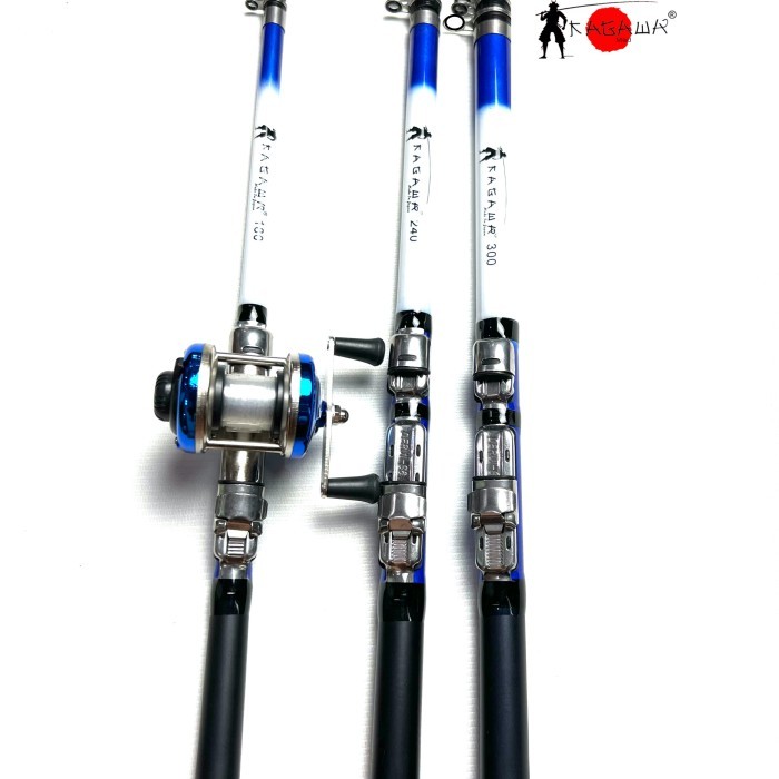 Joran Tegek Kolong Pancing Udang Kagawa Ruas Pendek 45Cm Untuk Ikan