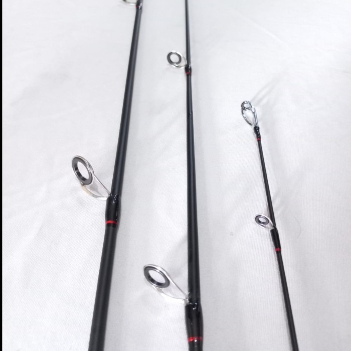 Ujung Joran Solid Carbon 90Cm - Top Section K-Series Untuk Joran 180Cm