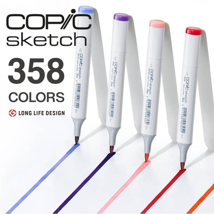 

SALE TERLARIS COPIC SKETCH GRAPHIC MARKER ALCOHOL BASED DYE INK REFILLABLE READYY