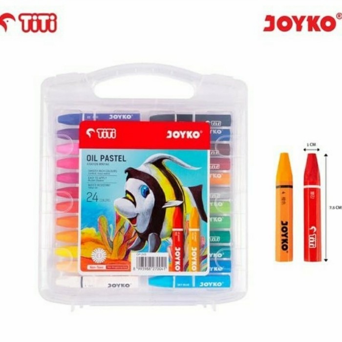 

SALE TERLARIS CRAYON JOYKO 24 WARNA PER 1/2 LUSIN READYY