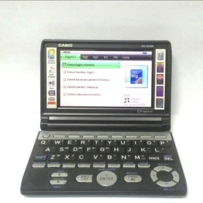 

Kamus Inggris Elektronik CASIO EW-ID2000 EX-WORD Electronic Dictionary