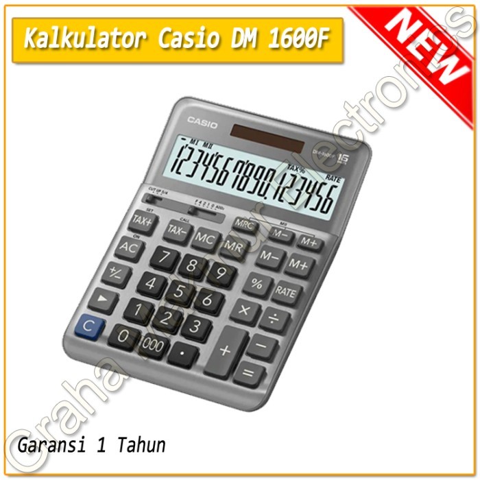 

Casio Kalkulator DM-1600F