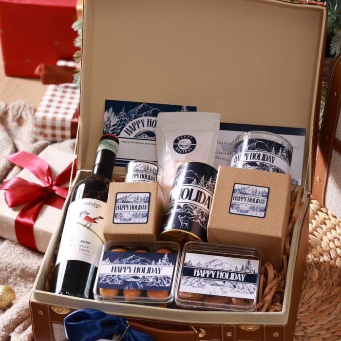 

Hampers Christmas Premium Wine / Hampers Natal / Hampers New Year