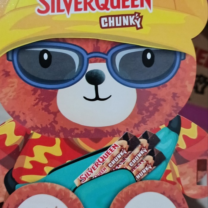 

Silverqueen Chunkybar Edisi Valentine Bear Isi Mede 3 X 30 Gr