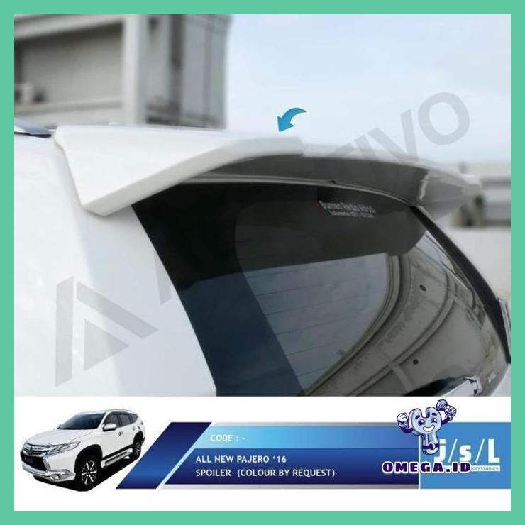 ALL NEW PAJERO SPORT SPOILER JSL/AKSESORIS MITSUBISHI PAJERO SPORT