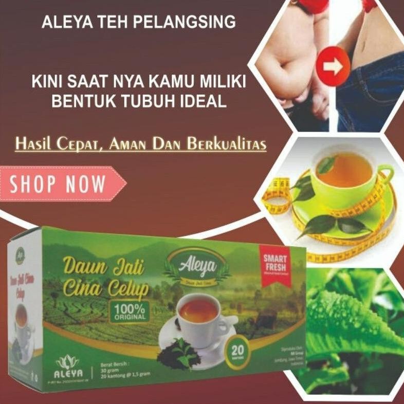 

Flash Sale Original Produk Promo Teh Daun Jati Cina Aleya Pelangsing Herbal Teh Daun Jati Cina 30Gr Original Produk Kekinian