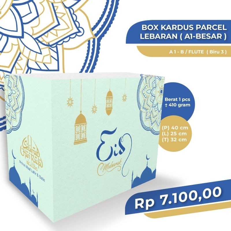 

Kardus Box ParcelIdulfitriLebaranHampers 25X40X32 Besar