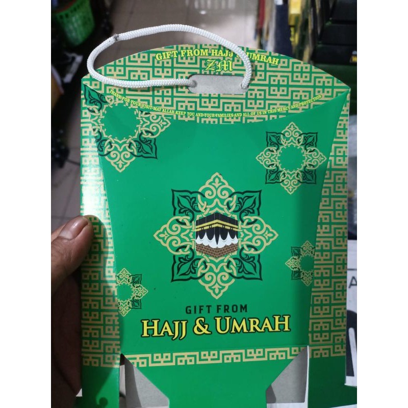 

Dus Tali Kemasan Untuk Oleh - Oleh Haji & Umrah 1Pak(50 Pcs)