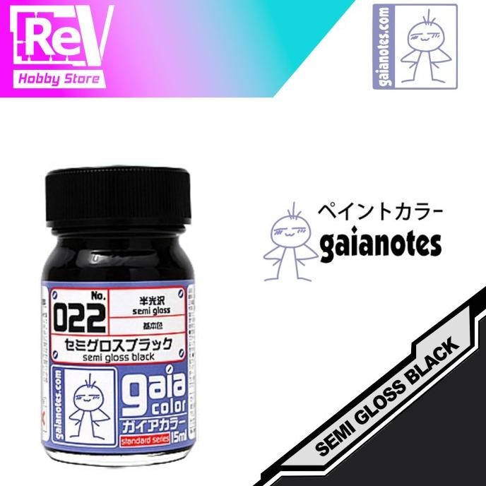 

Promo GAIA NOTES PAINT SEMI GLOSS BLACK GA022 COD