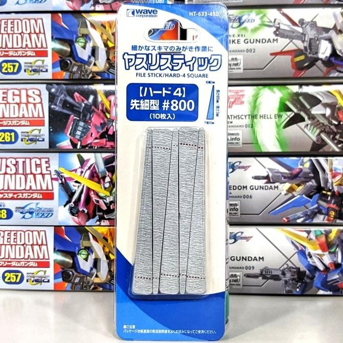 

Promo Wave HT-633 File Stick Hard Square #800 10pcs COD