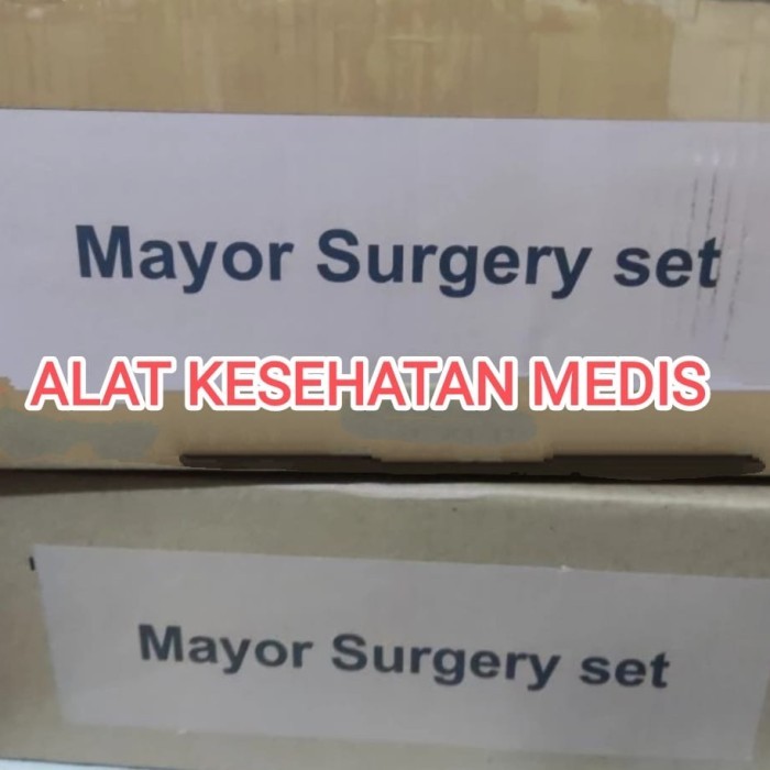 ALAT BEDAH MAYOR SET / MAJOR SURGERY INSTRUMENT SET - PAKET 1