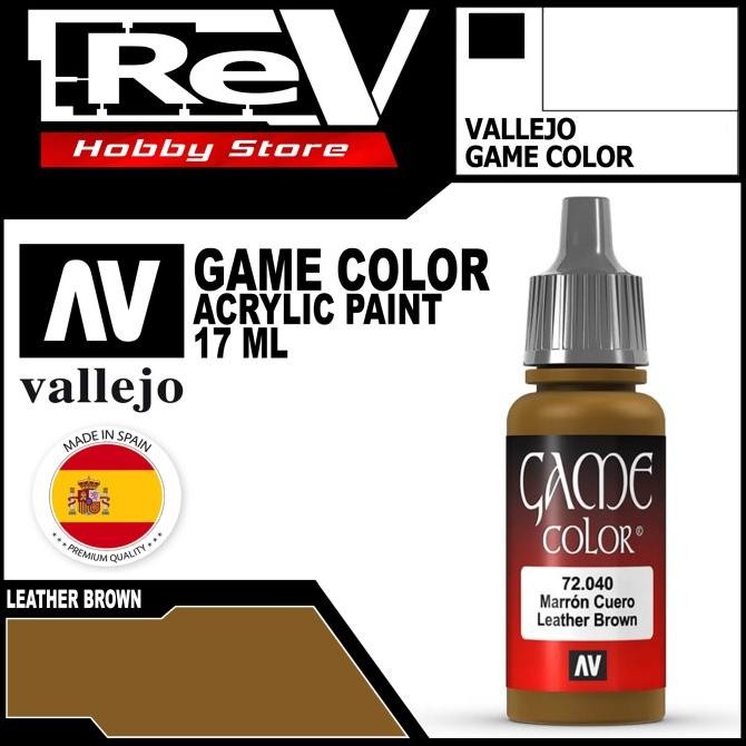 

Promo VALLEJO GAME COLOR LEATHER BROWN 17ML 72.040 COD