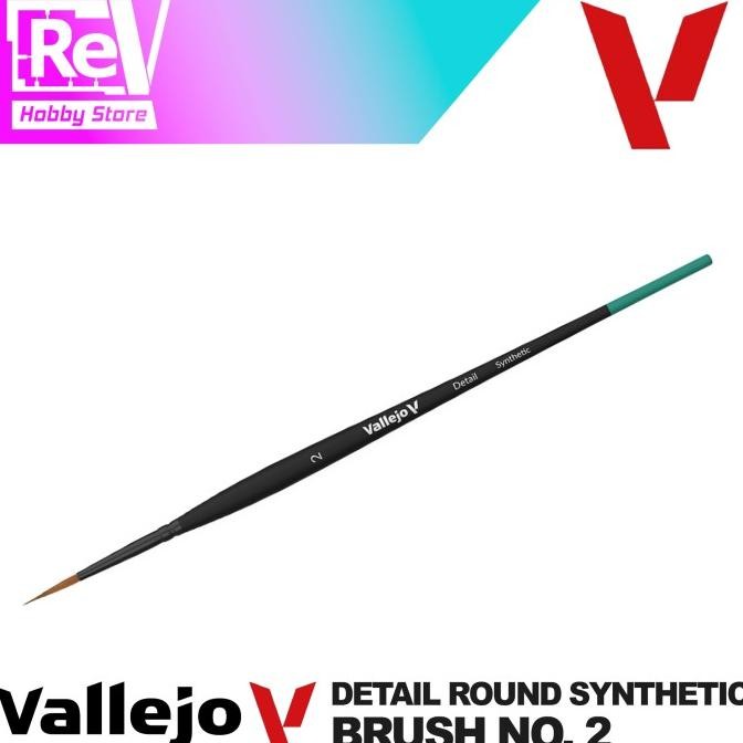 

Promo VALLEJO DETAIL ROUND SYNTHETIC BRUSH KUAS COD