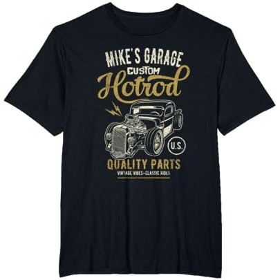 Kaos Desain Mobil Klasik Mikes's Hotrod Garage |qsFLPSrn|