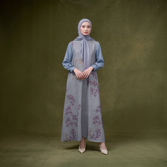Murah ZM Zaskia Mecca - Hesha Gamis Dress - Jelita Indonesia - Edisi Palembang Non COD