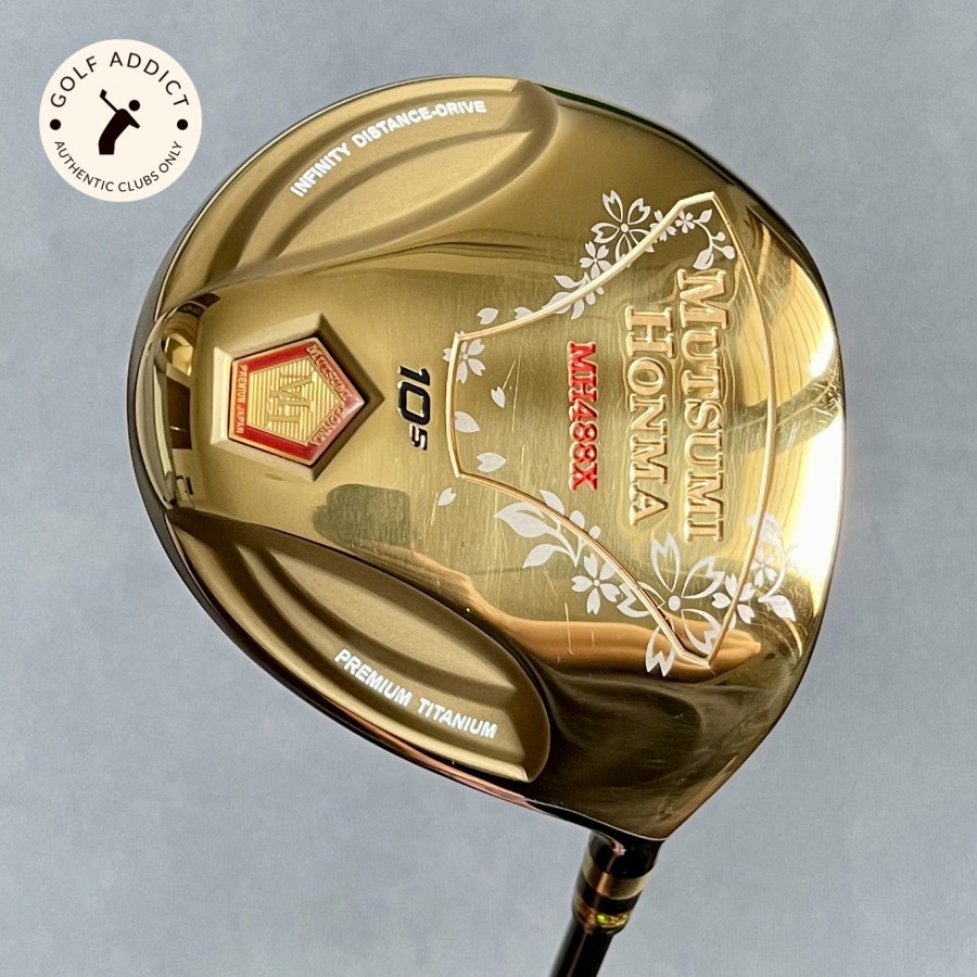 Stick Golf Driver Mutsumi Honma MH488X Loft 10.5 Non Conforming SR