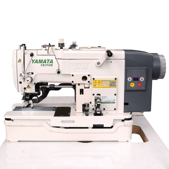 TERBARU YAMATA FY-781E Mesin Jahit Lubang Kancing Industrial Servo Motor