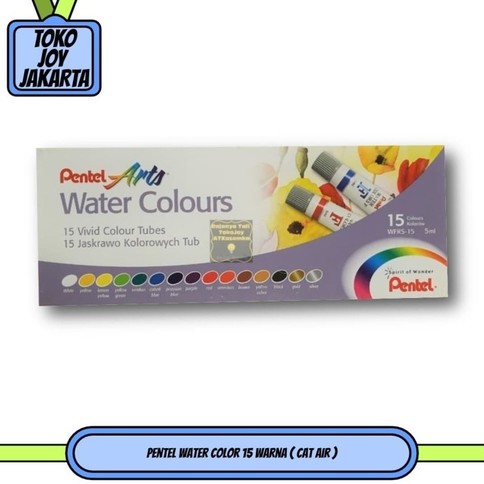 

TERBARU Pentel Water Color 15 Warna ( Cat Air ) PROMO!