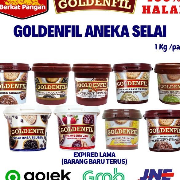

Goldenfil Elai Choco Crunchy Dar Choco Hazelnut Cheee Trawberr