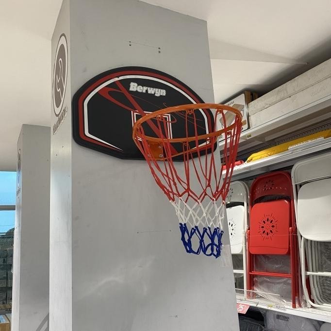 RING BASKET DAN BACKBOARD DEWASA / berwyn papan ring basket tempel