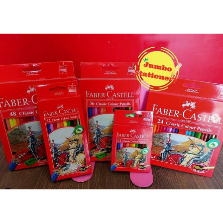 

PROMO PENSIL GAMBAR CLASSIC FABER CASTELL 12W PANJANG CLASSIC