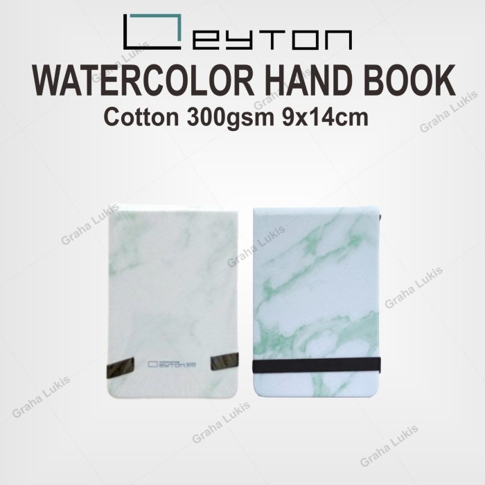 

HARGA DISKON Leyton Watercolor Sketchbook 9x14cm CP/HP 300gsm 100% Cotton