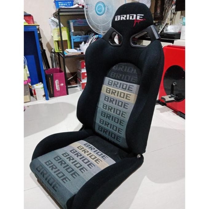 jok racing hitam gradasi bride japan  SALE