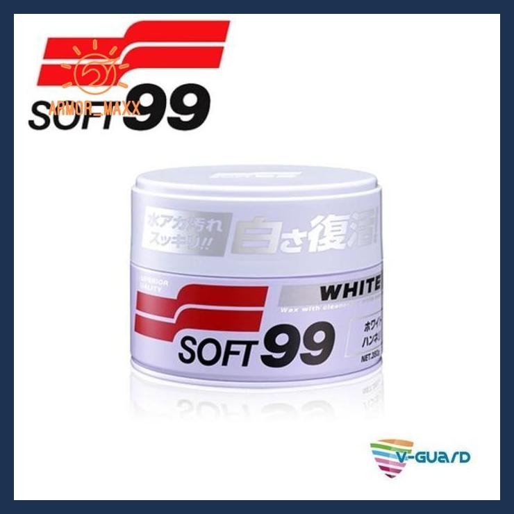 Soft99 White Wax, Soft 99 Wax Mobil Putih, Pembersih & Coating Mobil