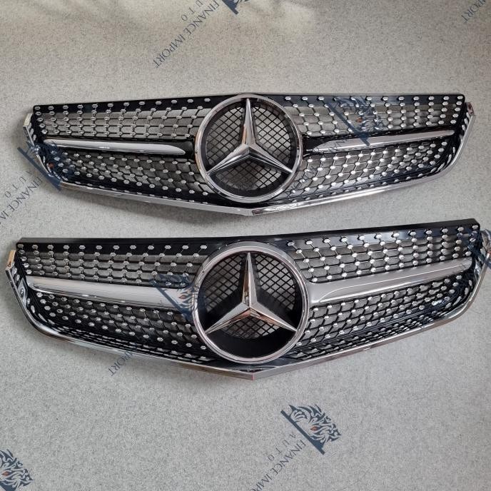 Grill Diamond Mercedes Benz W207 W212 Coupe Pre Facelift 10-12 Grille