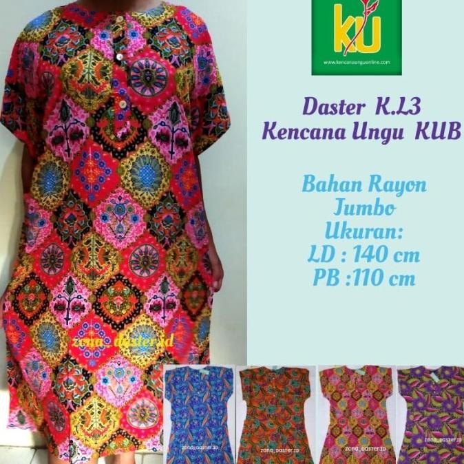 Grosir Daster Kencana Ungu Jumbo L3 Label Biru