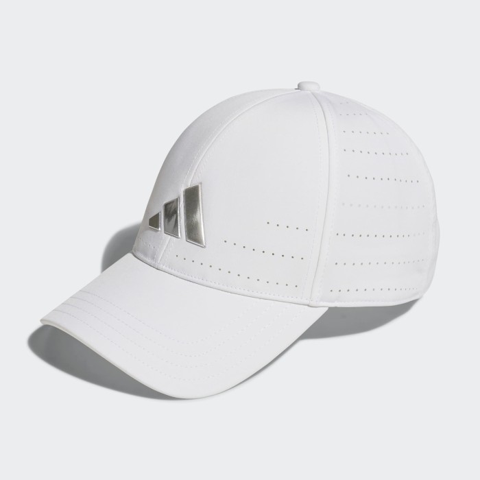 TERBARU Adidas Golf Tour Metal Logo Cap White IN2714 Topi Original 100%