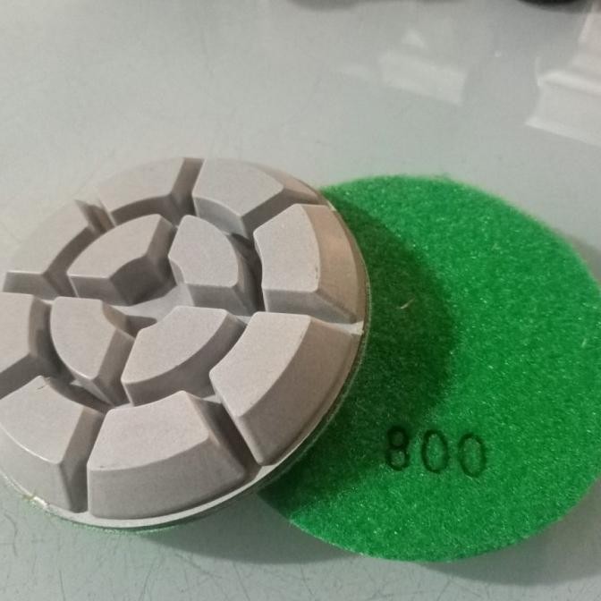 Diamond Pad Floor Polishing/Diamond Pad Tebal 4''/Diamond Bevel - 800