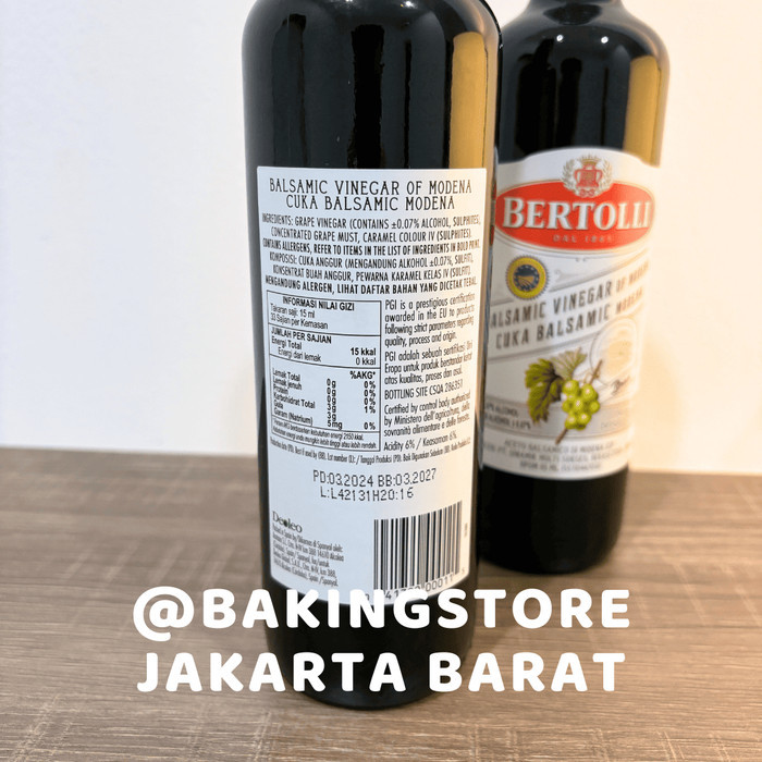 

Bertolli Cuka Balsamic Vinegar (500 Ml) Dressing Salad