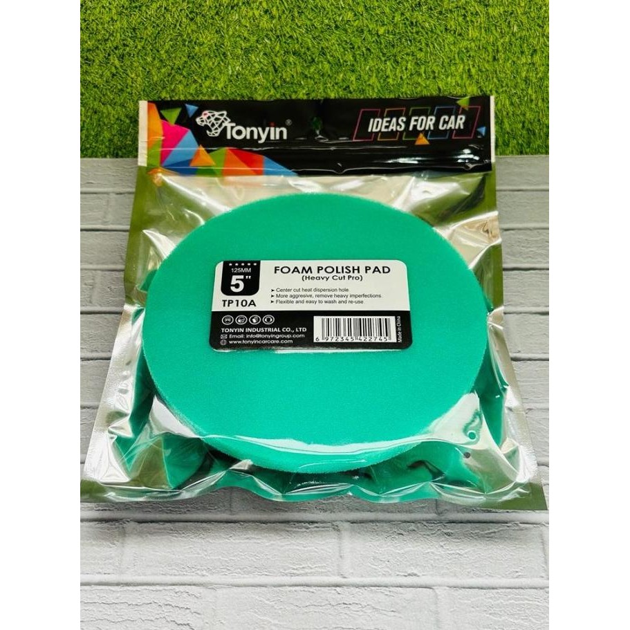 Foam Polish Pad 5 Inch (Heavy Cut) Busa Poles Step 1 Compound