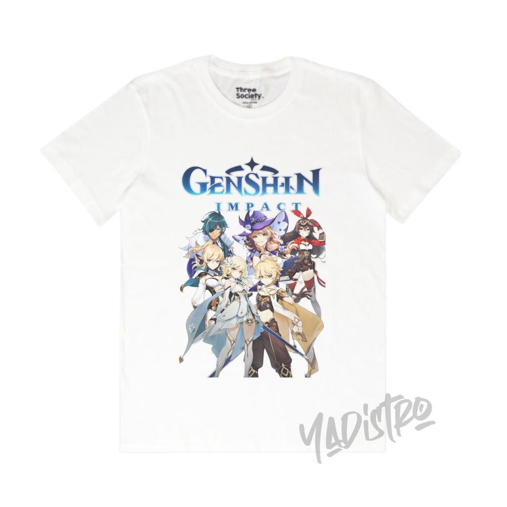 Promo Yadistro Kaos Gensin Impact All Character