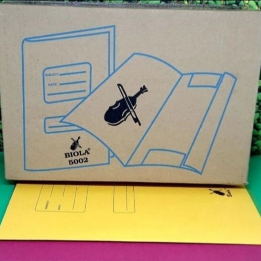 

Map Kertas Biola 5002 Kuning / Per Dus Isi 50