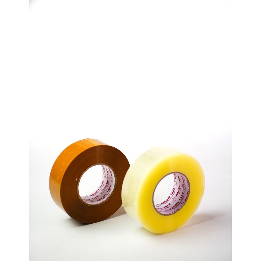 

Lakban Bening \ Lakban Coklat Rabbit Tape 2 Inch X 500 Yard, 300 Meter